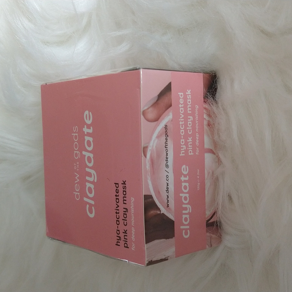 2/$20 DEW OF THE GODS CLAYDATE PINK CLAY MASK